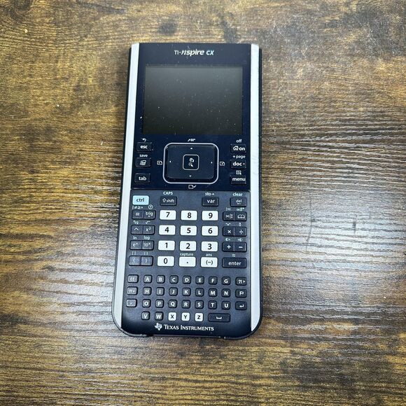 Texas Instruments TI-Nspire CX Graphing Calculator Tested Student Math - Picture 1 of 4
